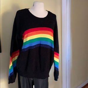 Everything is coming up 🌈 This sweater pops!